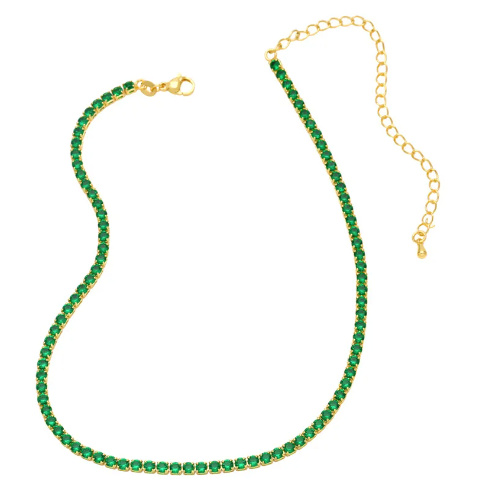 R7 Necklace Emerald 535