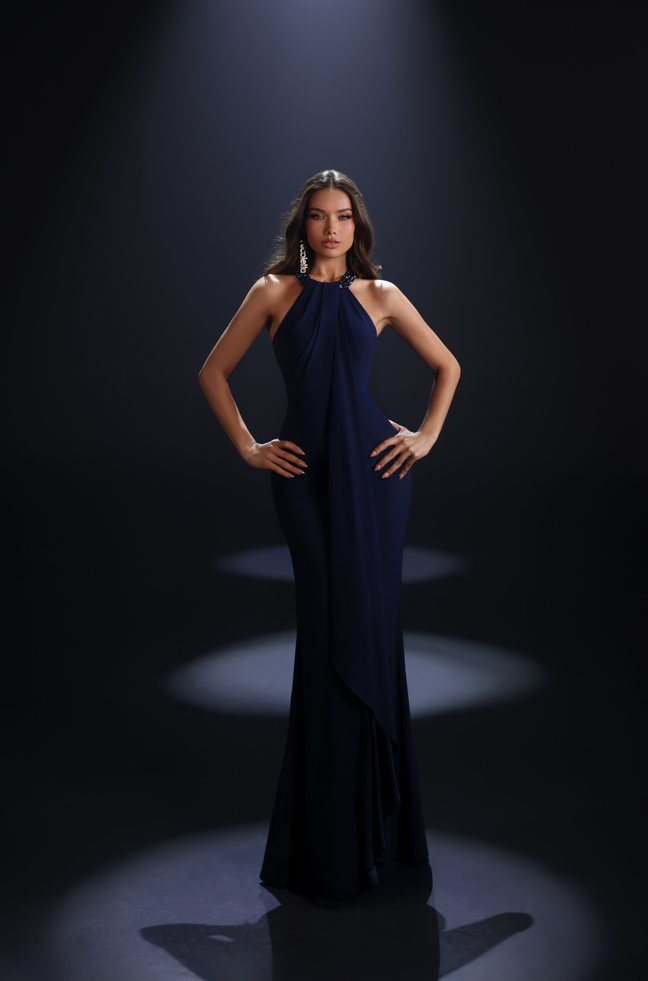 Nicoletta - NC4097 (Available in Navy and Bronze)