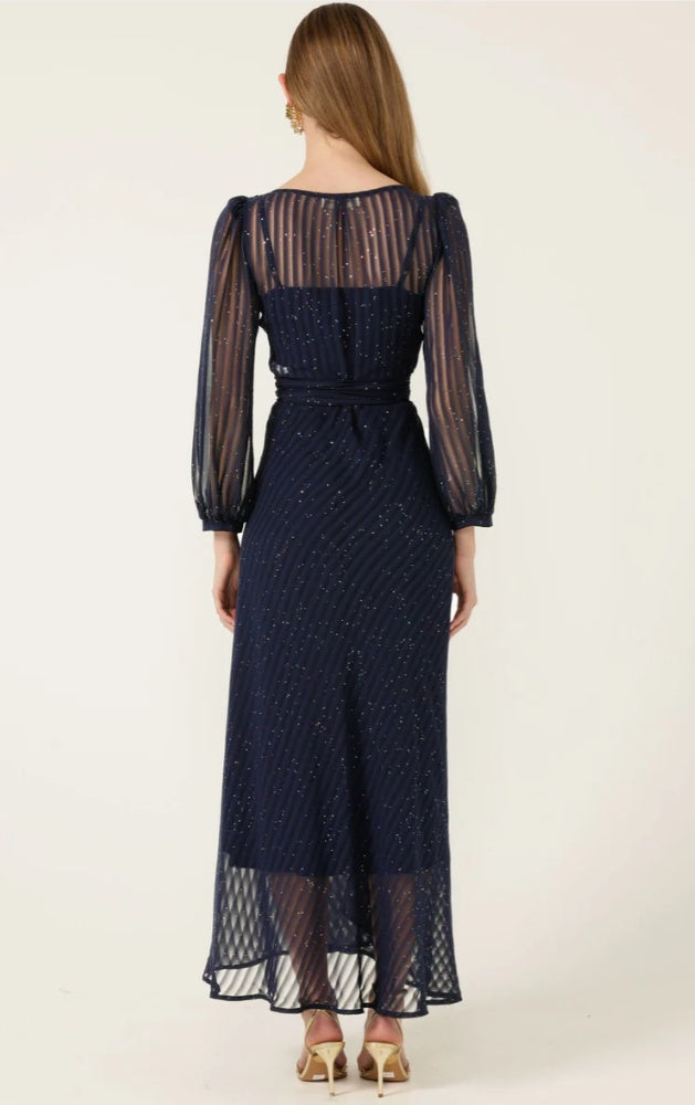 Sacha Drake Sierra Wrap Dress in Navy