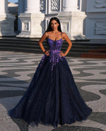Tina Holly - TE216 (Available in Fuchsia Pink, Lilac and Royal Blue, Red, Olive, Emerald, Navy and Black))