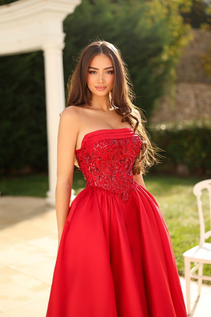 Tina Holly - Valerie TE706 (Available in Mint and Red)