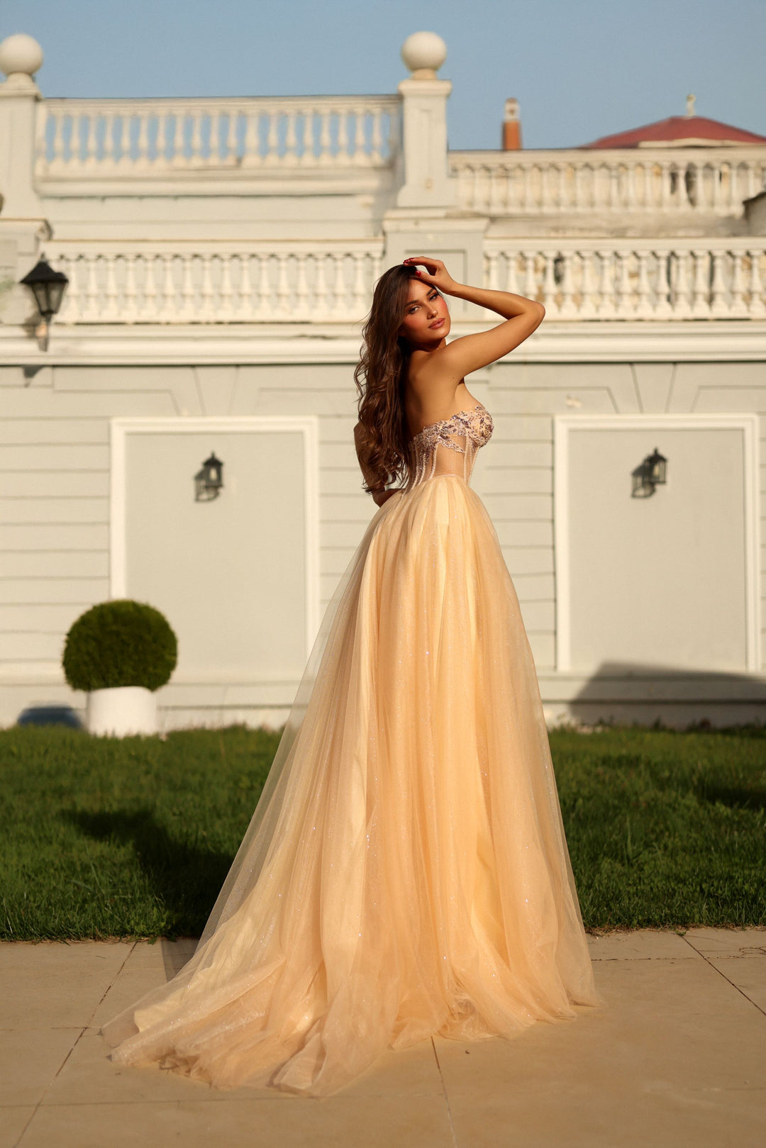 Tina Holly - Solarine TE708 (Available in Light Blue and Champagne)