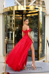 Tina Holly - Diane TK582 (Available in Emerald, Red, Royal Blue, Black and Magenta) (Copy)