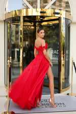 Tina Holly - Diane TK582 (Available in Emerald, Red, Royal Blue, Black and Magenta) (Copy)