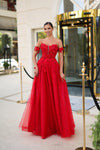 Tina Holly - Diane TK582 (Available in Emerald, Red, Royal Blue, Black and Magenta) (Copy)
