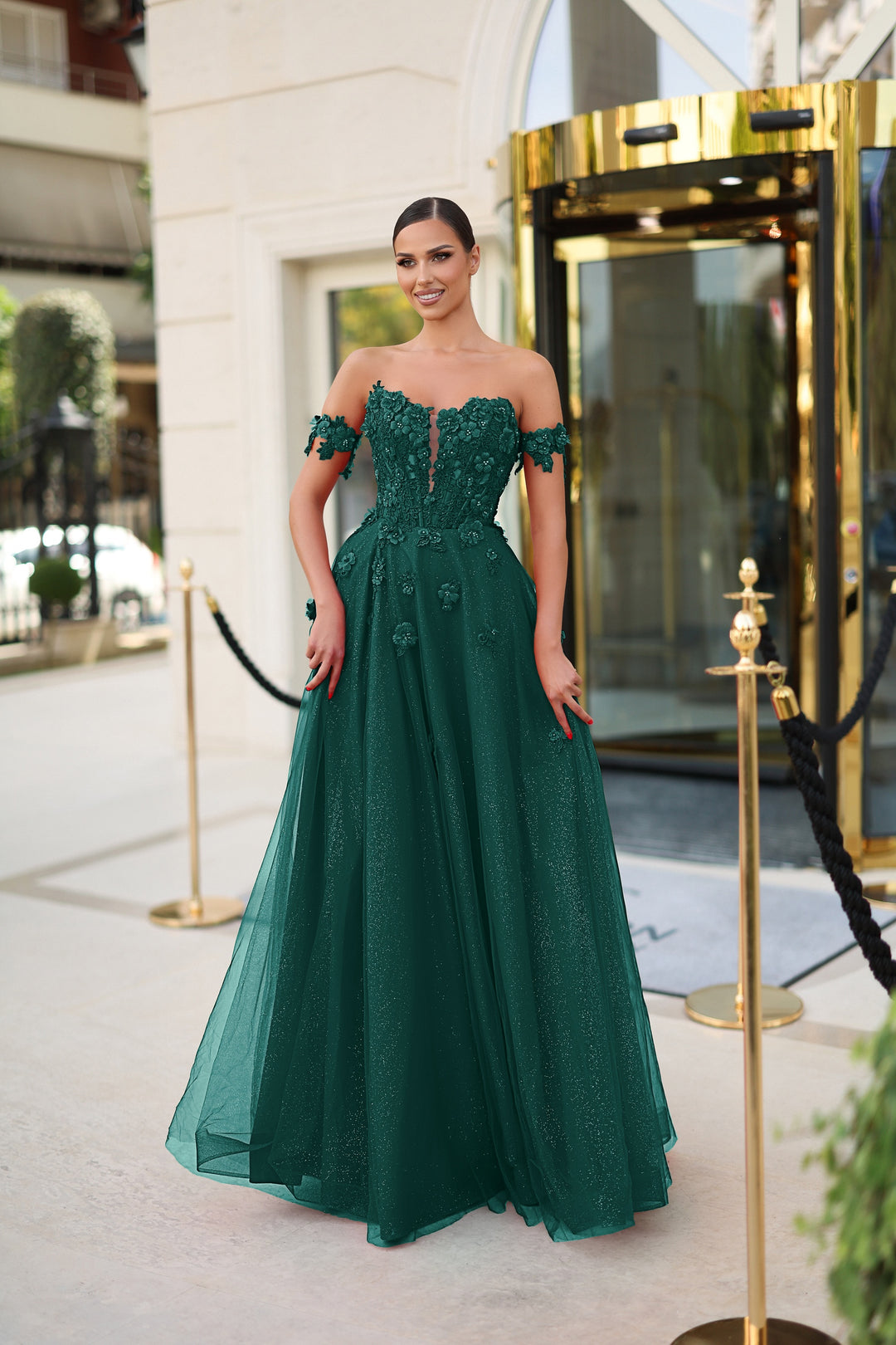 Tina Holly - Diane TK582 (Available in Emerald, Red, Royal Blue, Black and Magenta) (Copy)