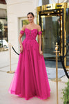 Tina Holly - Diane TK582 (Available in Emerald, Red, Royal Blue, Black and Magenta) (Copy)