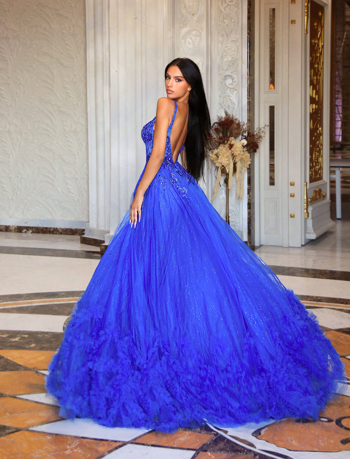 Tina Holly - Celeste TW610 (Available in Champagne Gold and Royal Blue)