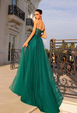 Tina Holly - TY303 (Available in Crystal Blue, Emerald Green and Fuchsia Pink)