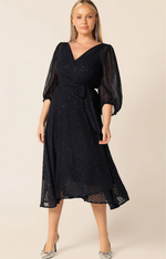 Sacha Drake Vivienne Wrap Dress in Navy