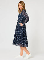 Gordon Smith Sorrento Spot Print Button Dress