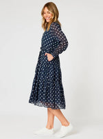 Gordon Smith Sorrento Spot Print Button Dress