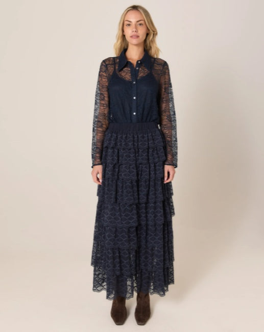 Fate Domino Maxi Skirt