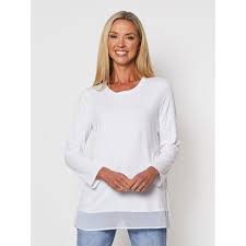 Threadz Georgette Hem Top