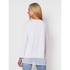 Threadz Georgette Hem Top