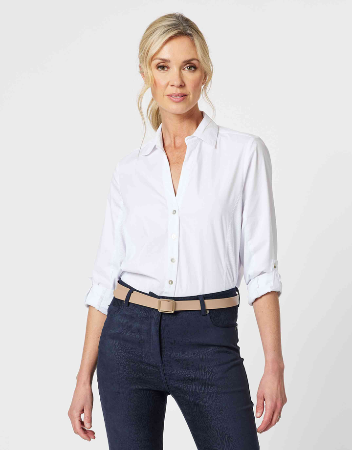 Gordon Smith Emma Rib Detail Shirt