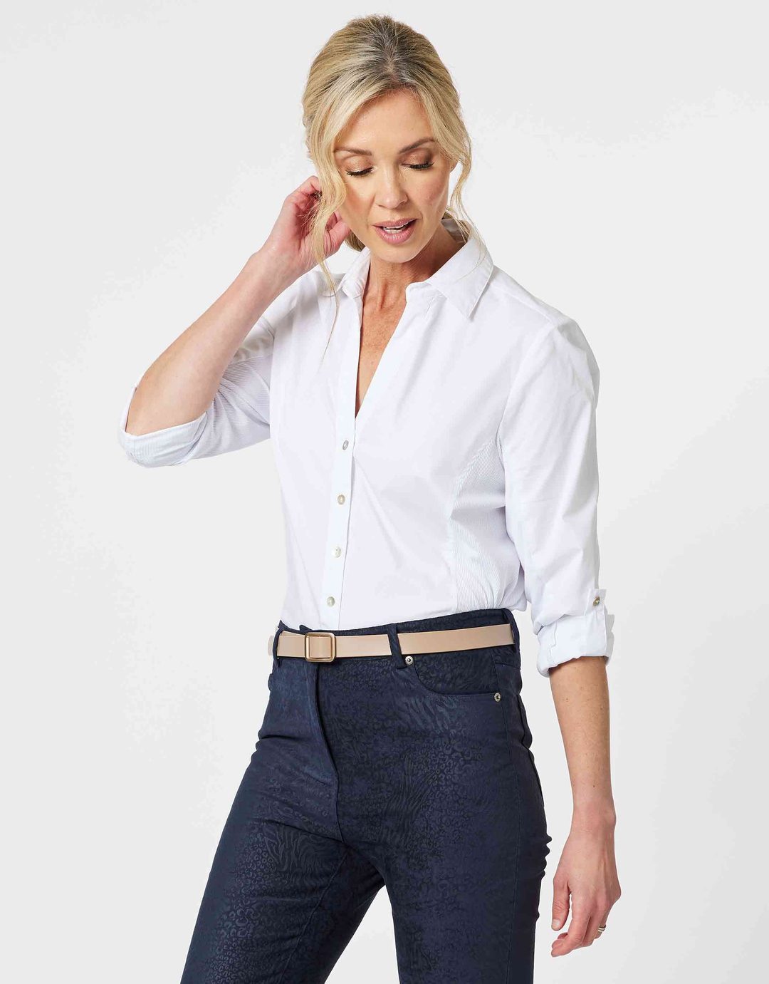 Gordon Smith Emma Rib Detail Shirt