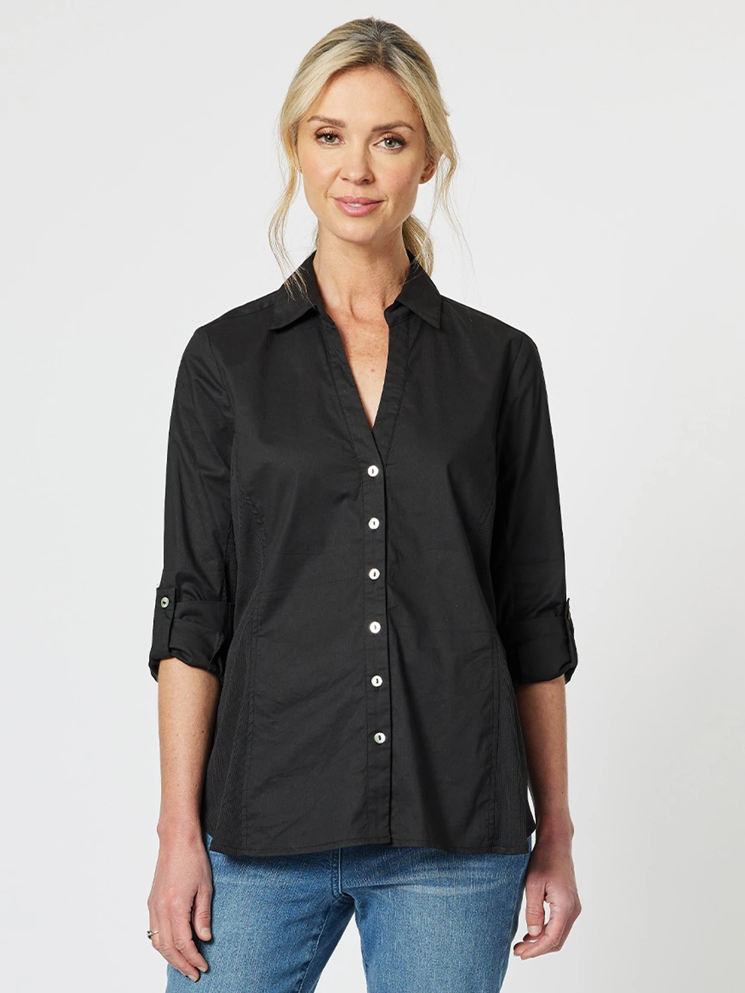 Gordon Smith Emma Rib Detail Shirt