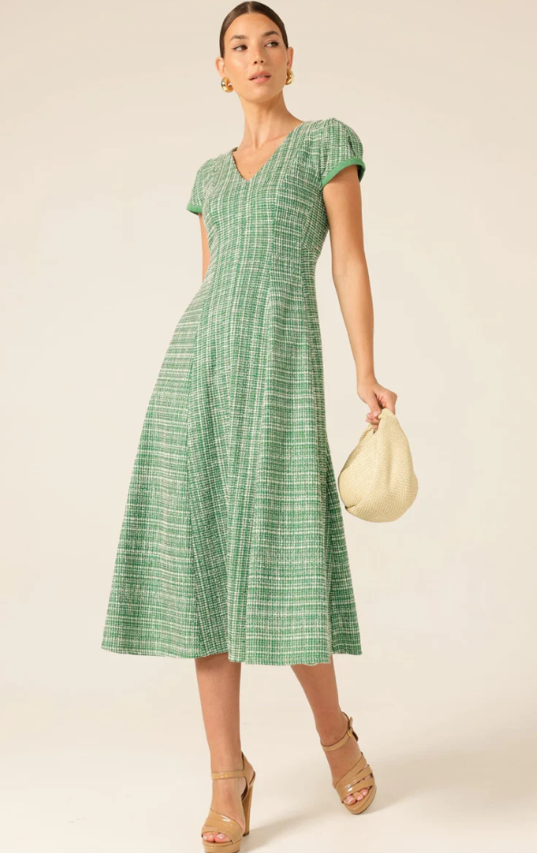 Sacha Drake Harmony Haven Tweed Dress