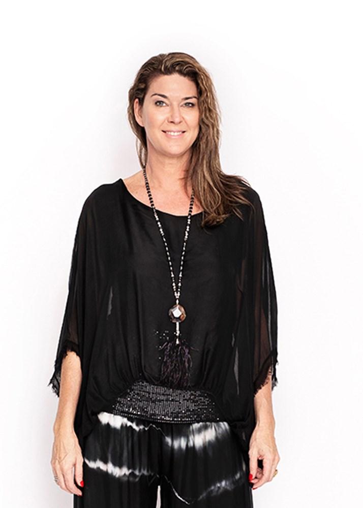 Marcella Top in Onyx