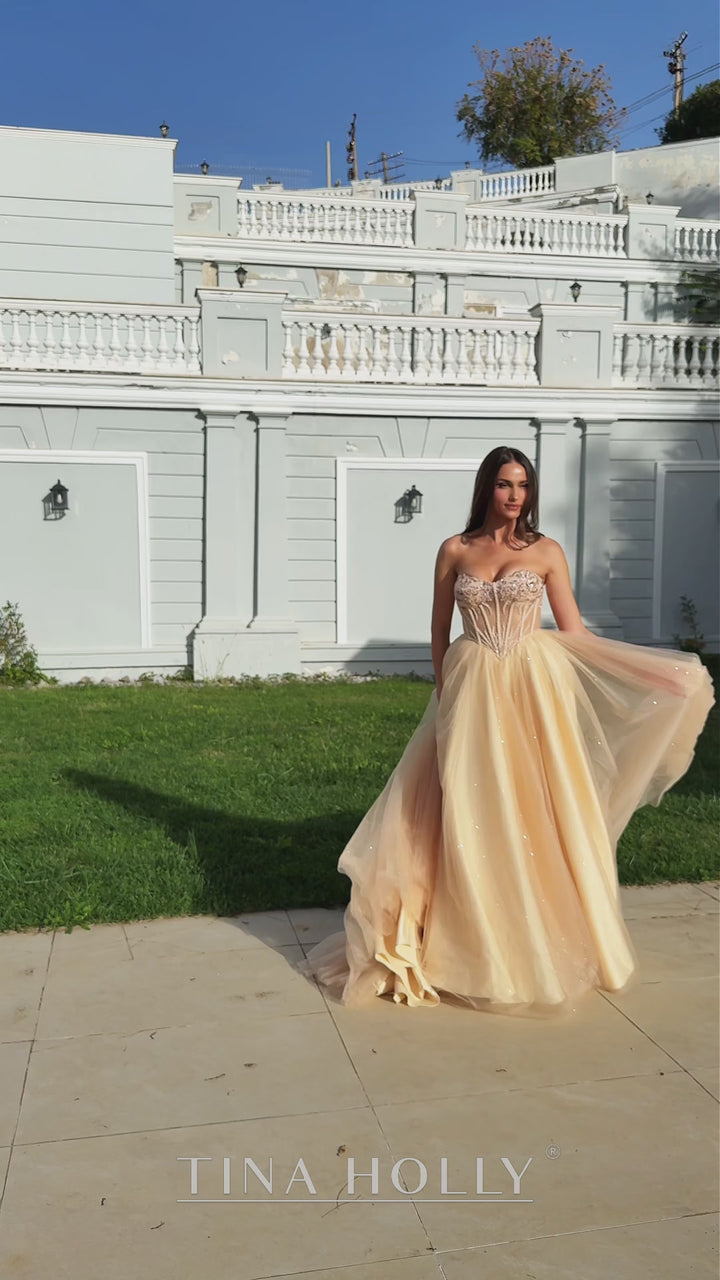 Tina Holly - Solarine TE708 (Available in Light Blue and Champagne)