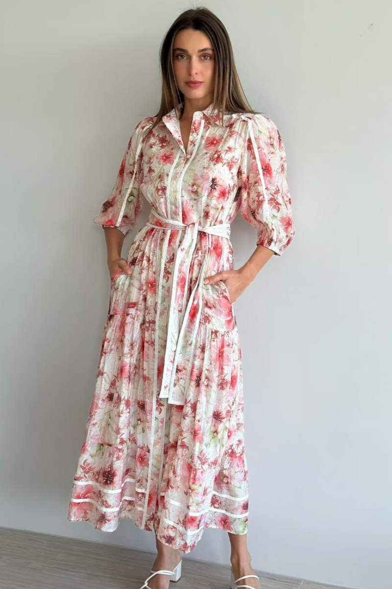 Lorraine Midi Shirt Dress