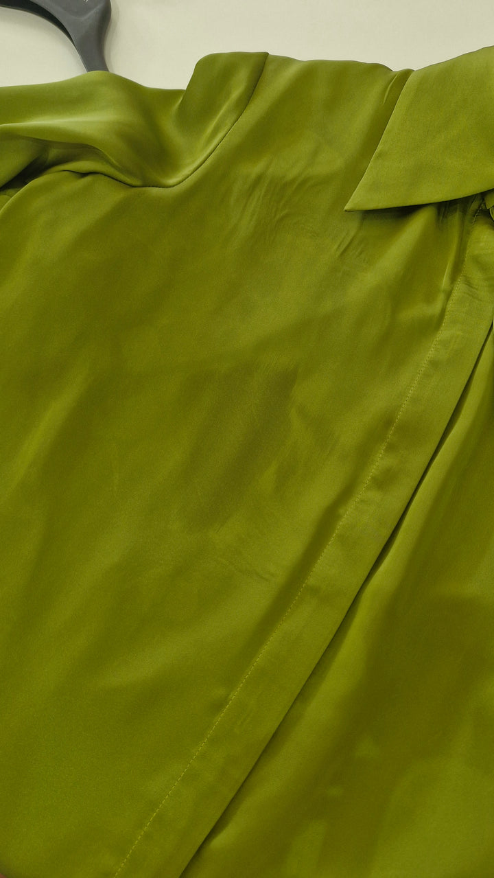 Ping Pong Juliet Shirt in Fern- mark on front, see images