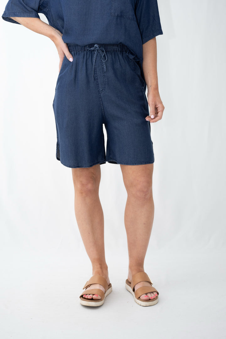 Jolie Saule Chambray Short