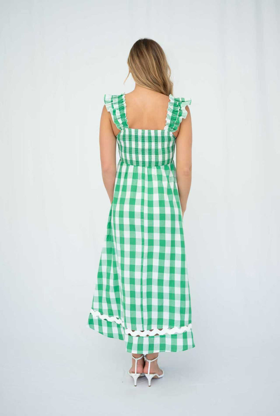 Fria Jenna Gingham Dress