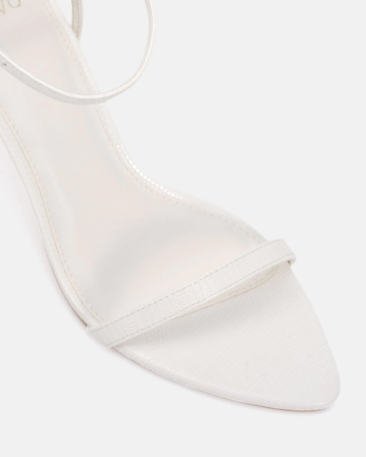 Novo Vaedas White Heels