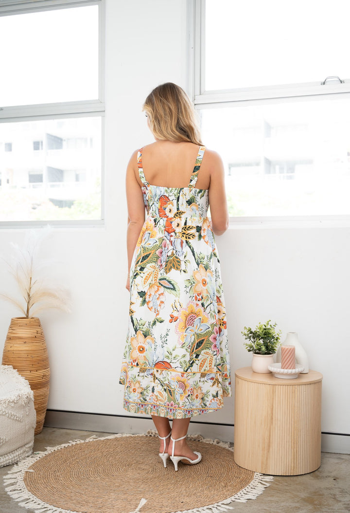 Fria Flora Midi Dress