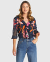 Fate Shadow Floral Top