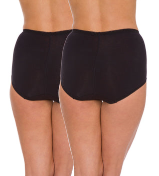 Sloggi Maxi 2 Pack Briefs in Black