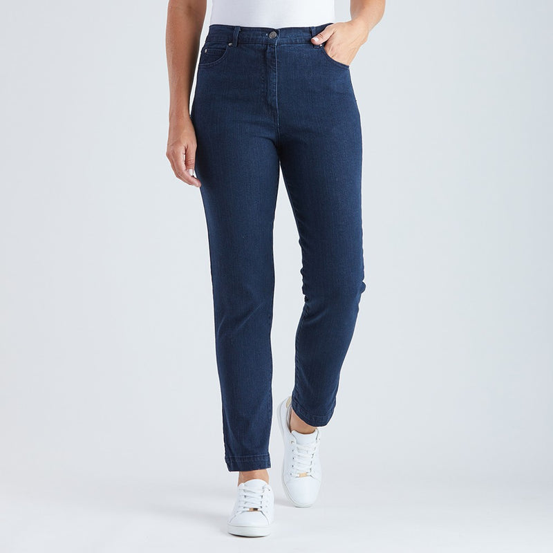 Gordon Smith Slim Leg Miracle Denim Jean in Dark Denim