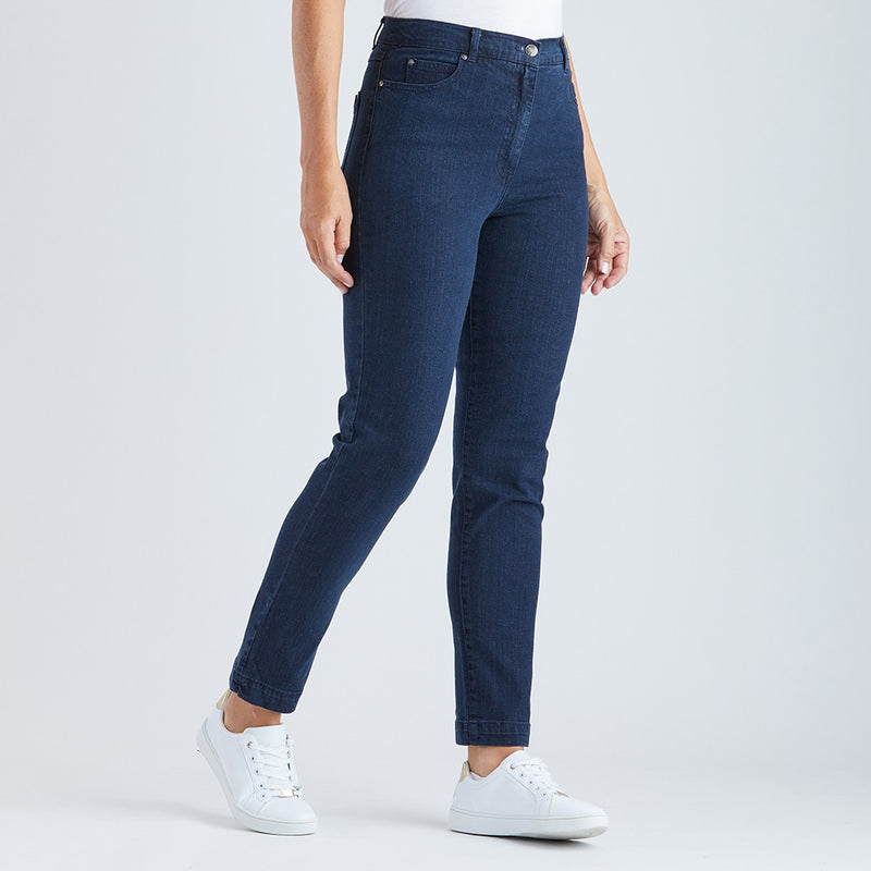 Gordon Smith Slim Leg Miracle Denim Jean in Dark Denim