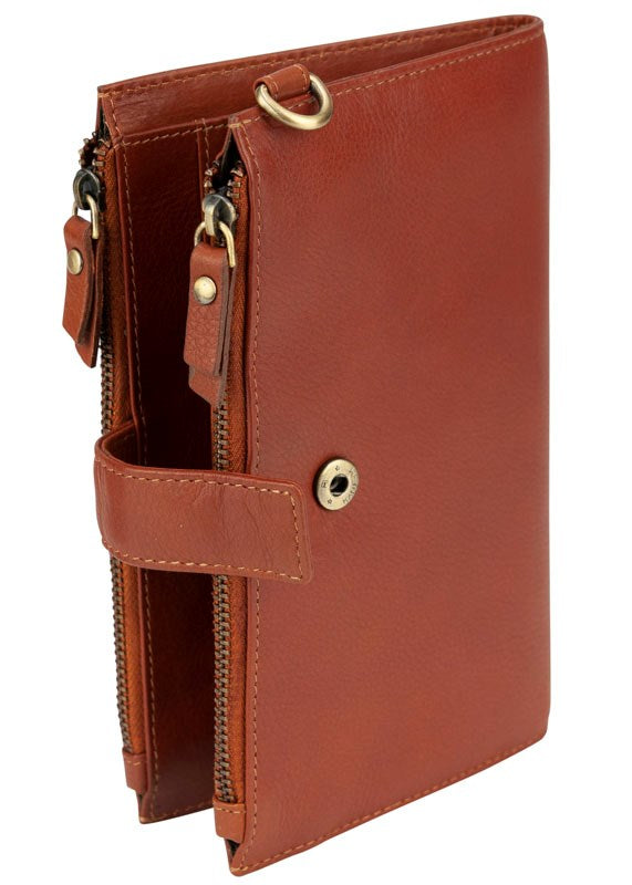 Franco Bonini- Ariana Smartphone Wallet 18-021 Cognac