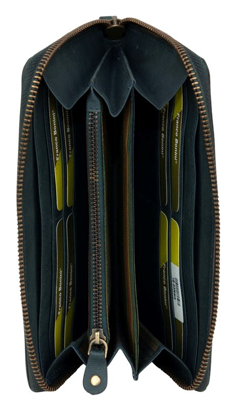 Franco Bonini- Cleo Ladies Wallet in Navy 18-03