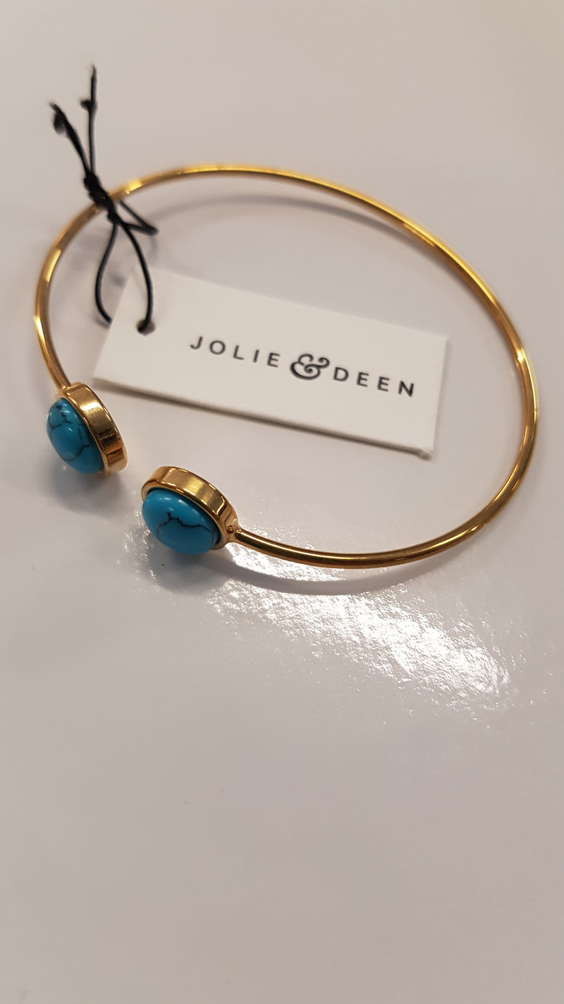Jolie & Deen Aqua bracelet in Silver or Gold