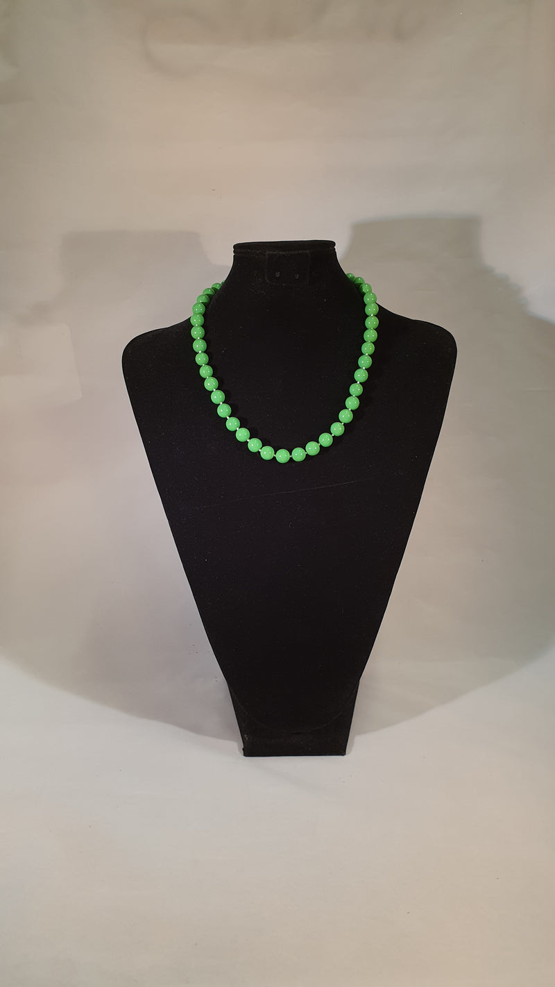 Stellar Rose bead necklace in Green 47019
