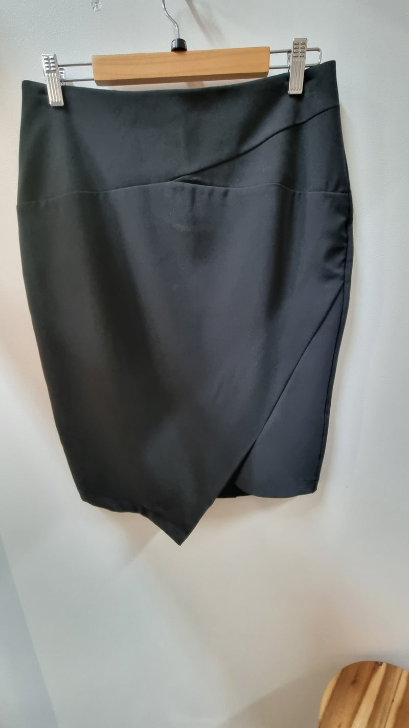 3rd Love Asymetrical Skirt in Black