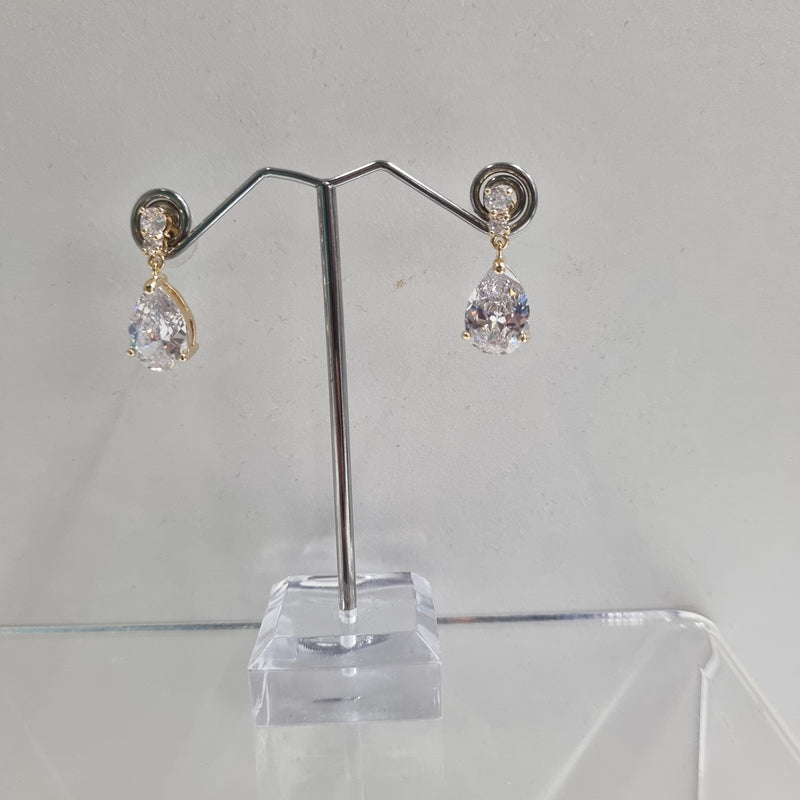 De Cavalier Teardrop earrings Crystal 398
