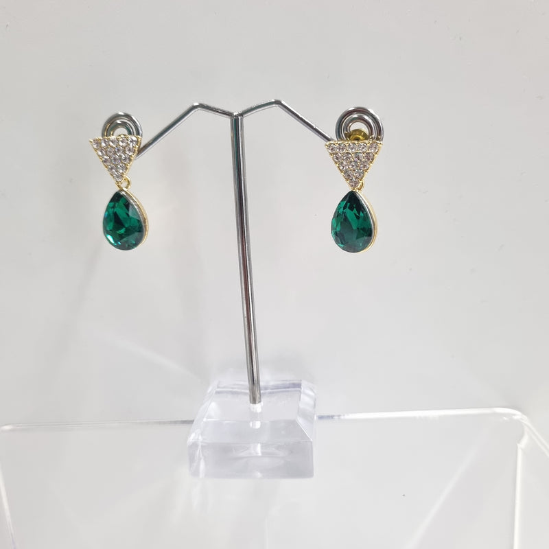 De Cavalier Diamante & Emerald drop earrings 457