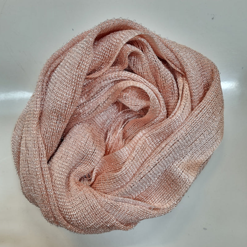 Stellar Rose Pink evening scarf/wrap 71756