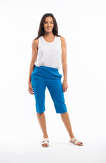 Orientique Bengaline Shorts in French Blue