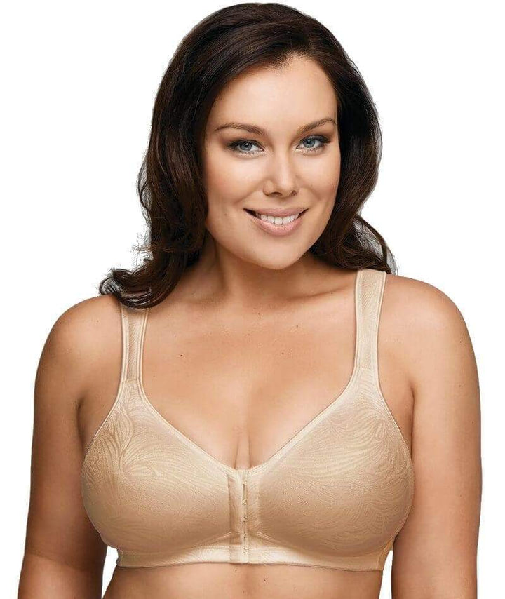Playtex Front Closing Wirefree Posture Bra In Nude ONLY Y1277H