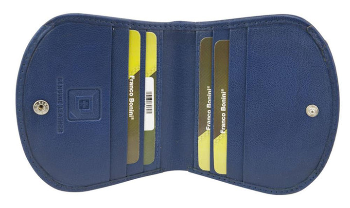Franco Bonini- Coin Purse Bell Blue 9302