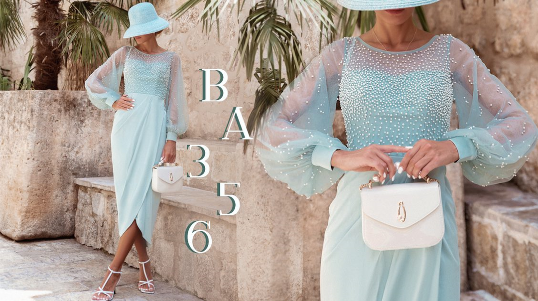 Tina Holly - BA356 ( Available in Sage, Navy, Tearose and Ivory)