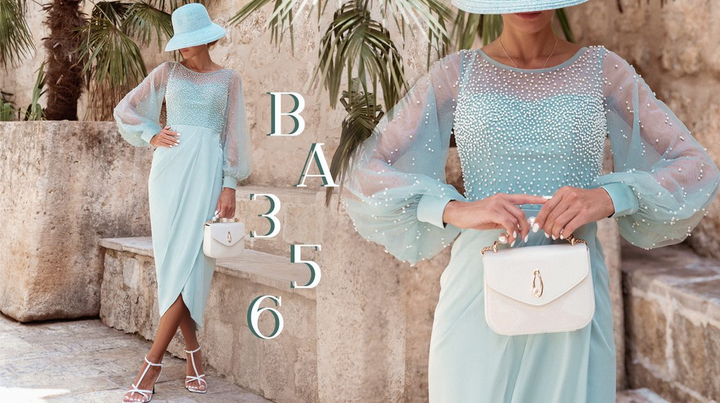 Tina Holly - BA356 ( Available in Sage, Navy, Tearose and Ivory)