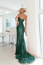Tina Holly - BA999 (Available in Emerald, Red and Ivory/Nude)