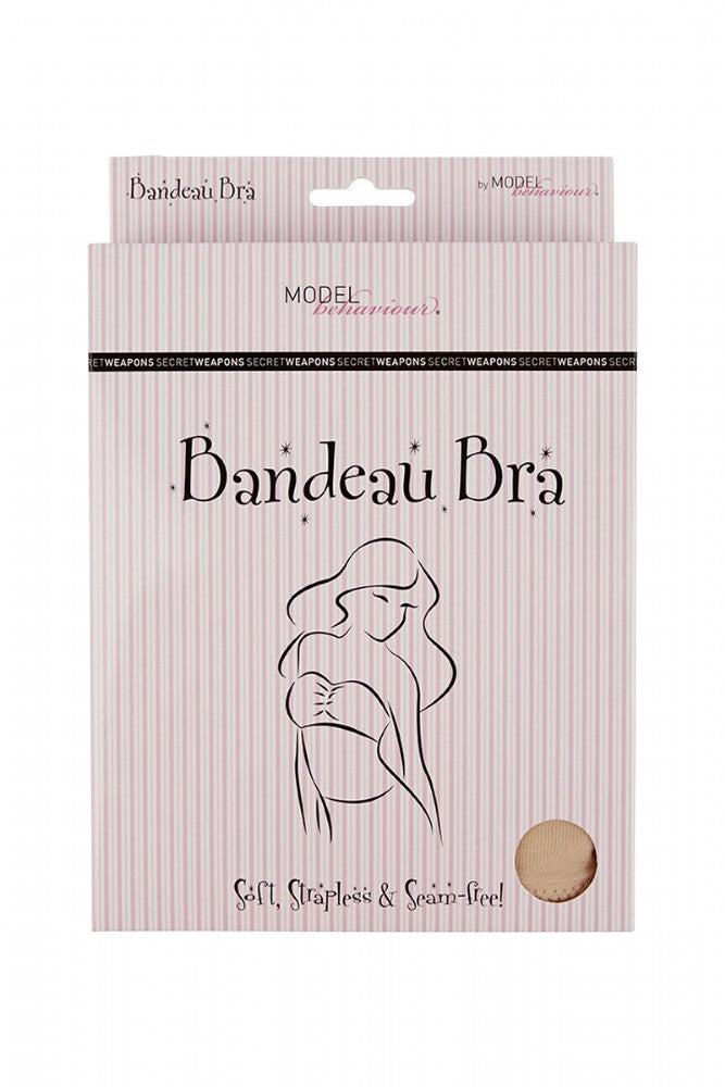 Secret Weapons Bandeau Bra in Nude or Black